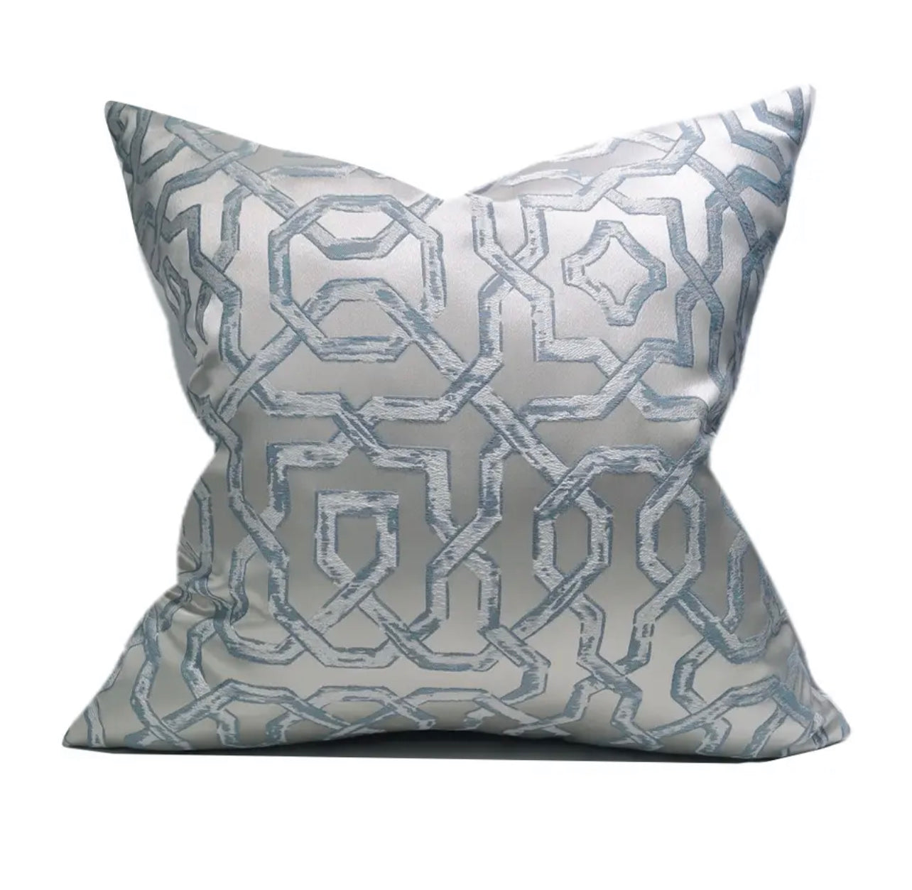 Abstract Two Tone Cushion Cover
