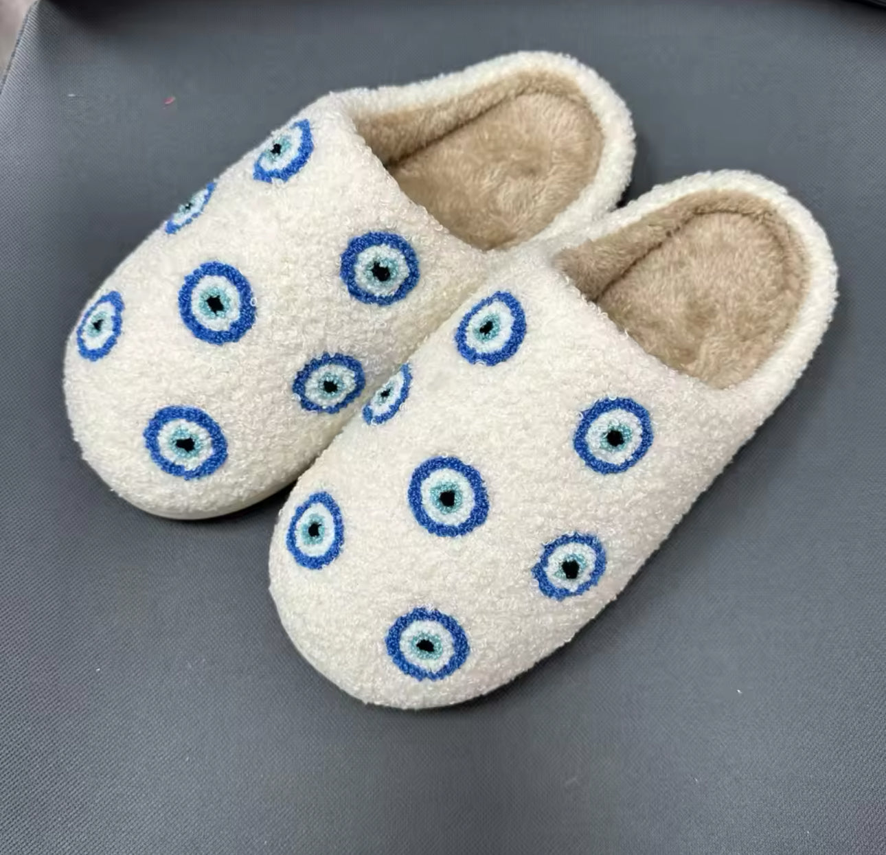 Evil Eye Cosy Slippers