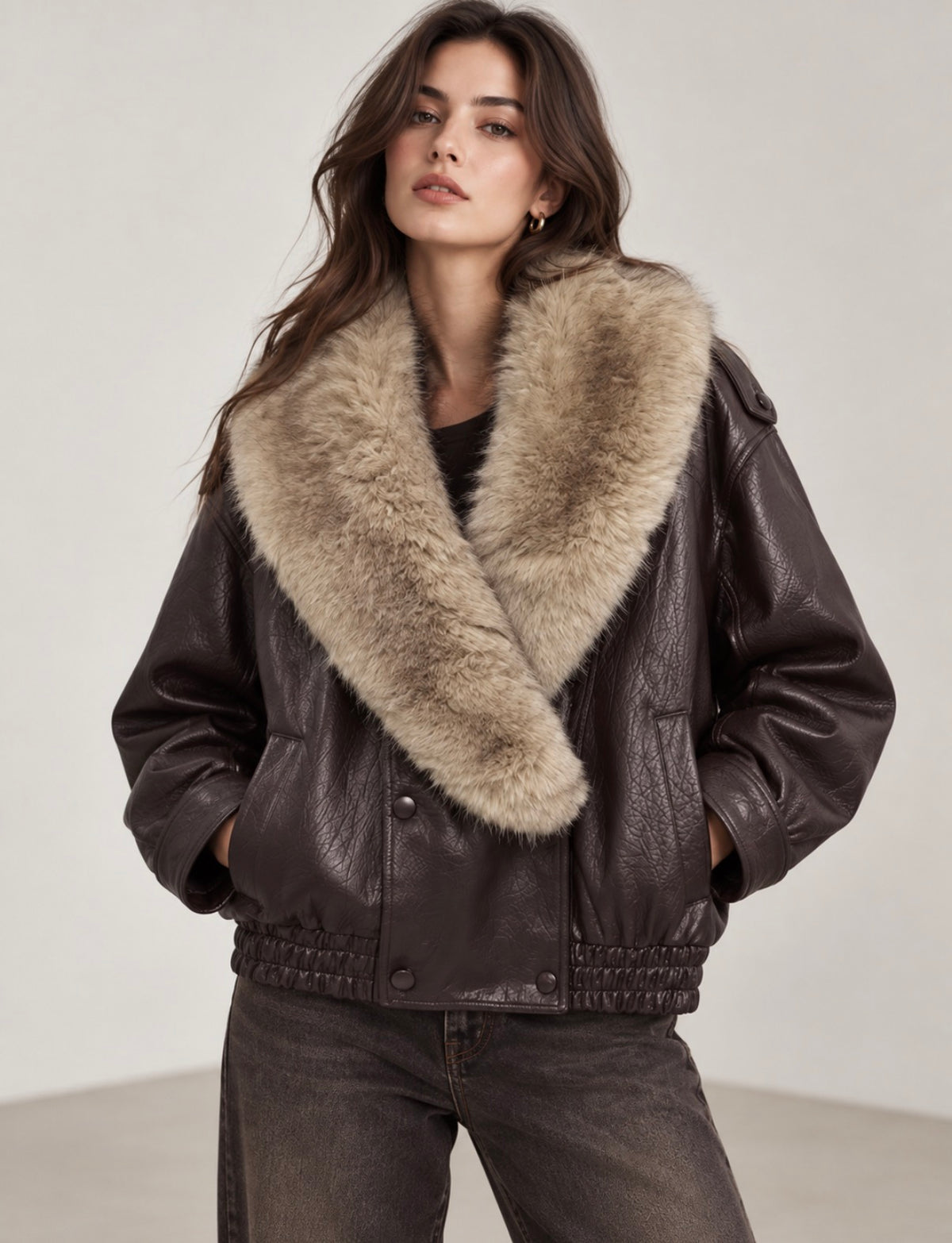 Luxe Aviator Jacket
