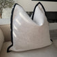 Two Tone Natural Cushion Cover