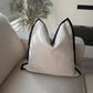 Two Tone Natural Cushion Cover