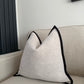 Two Tone Natural Cushion Cover