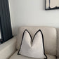 Two Tone Natural Cushion Cover