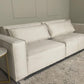 Cream Velvet Talum 3 Seater