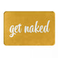 Mustard Get Naked Bath Mat