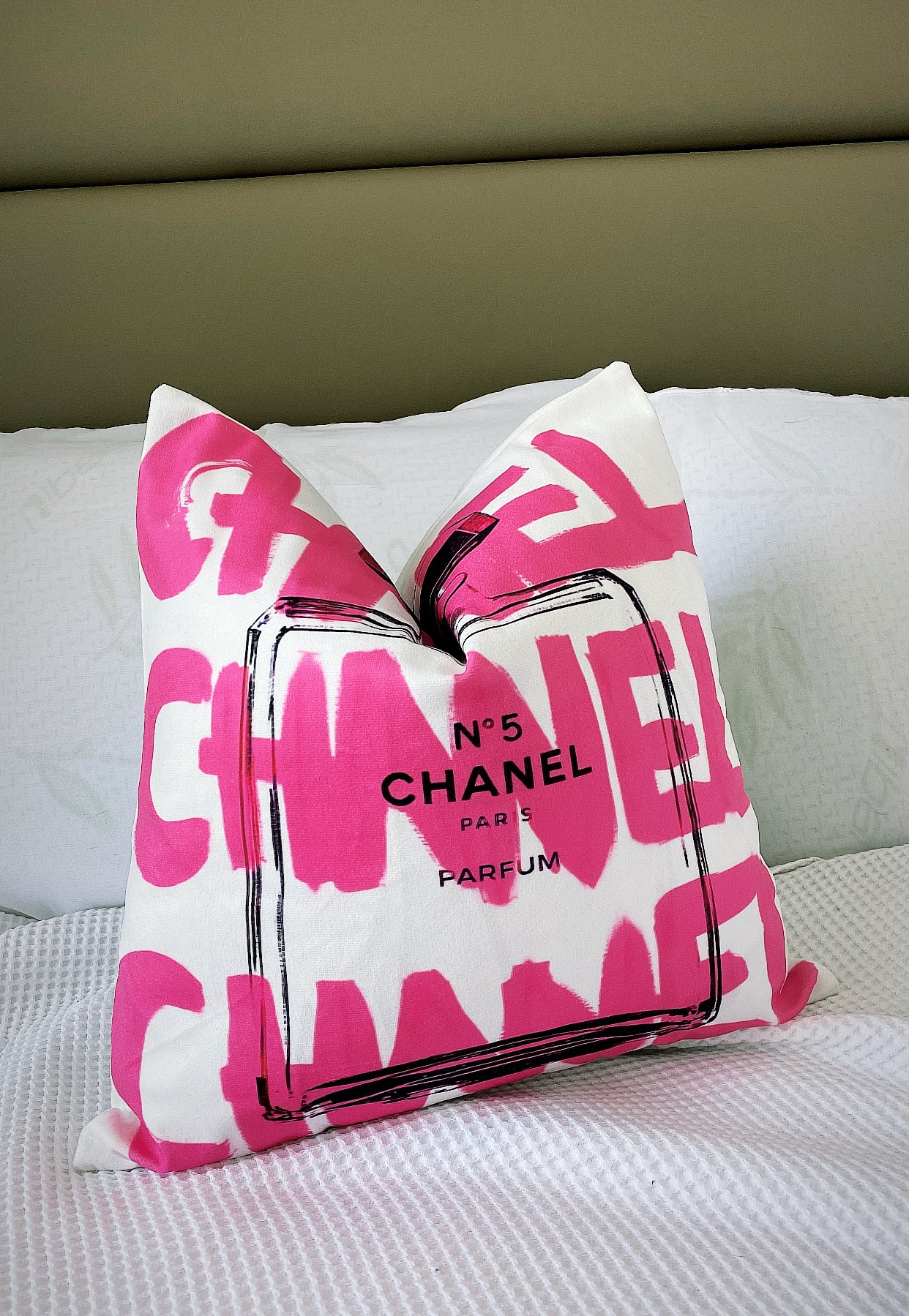 Chanel pillow discount cover