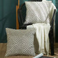 Spring Silver and grey cushion cover