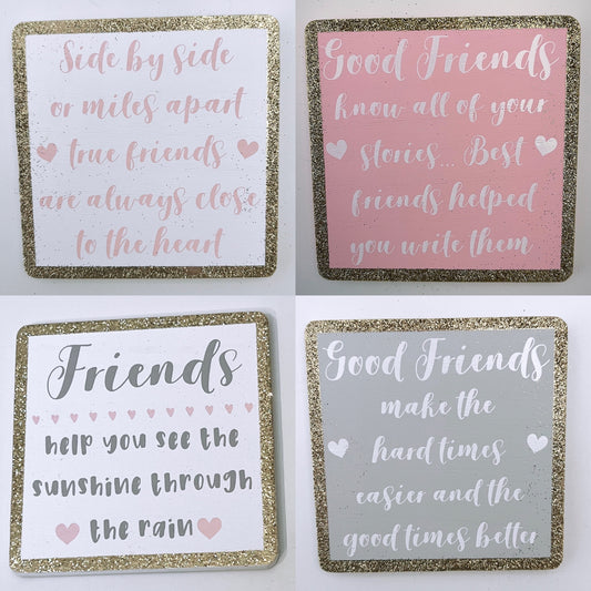 Friendship Coasters / Magnets - Friendship Gift