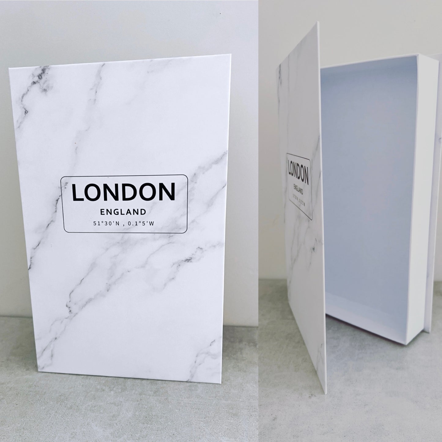 LONDON Openable Book Box