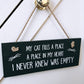 CAT hanging plaque / wall sign